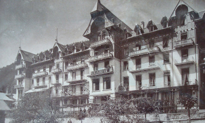 Das frühere Hotel Victoria